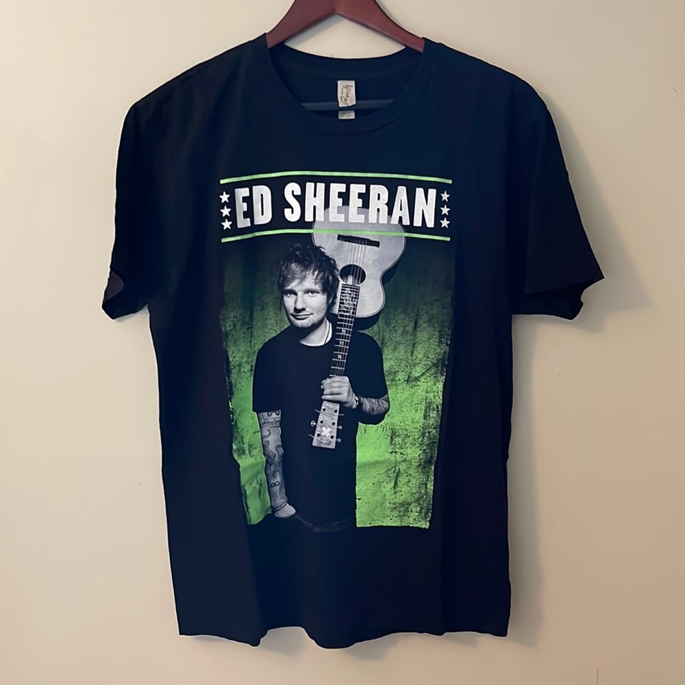 Ed Sheeran 2015 concert t-shirt